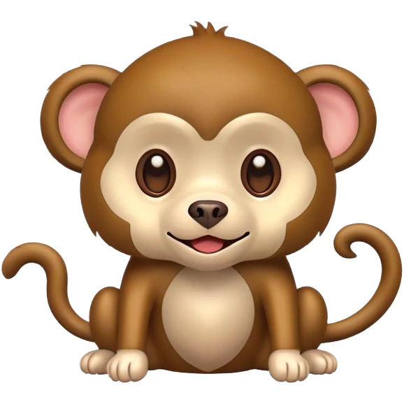 Monkey-dog emoji