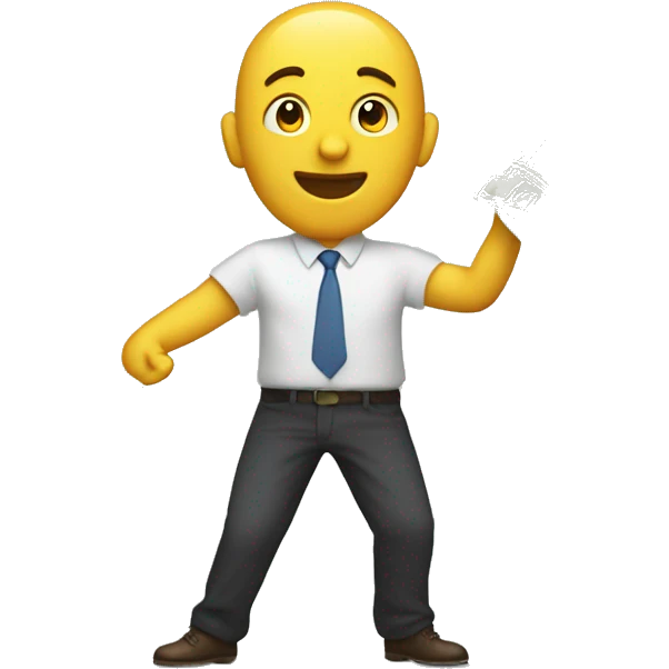cha ching, a person winning a lot of money emoji