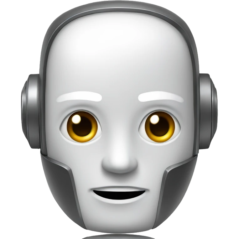a robot with chatGPT lg fac emoji