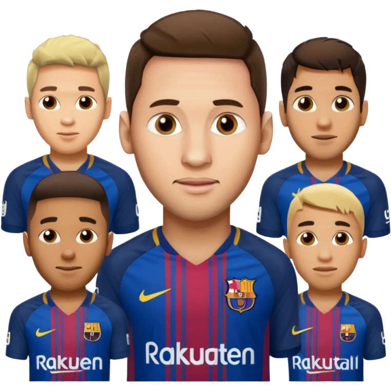 Messi neymar suarex emoji