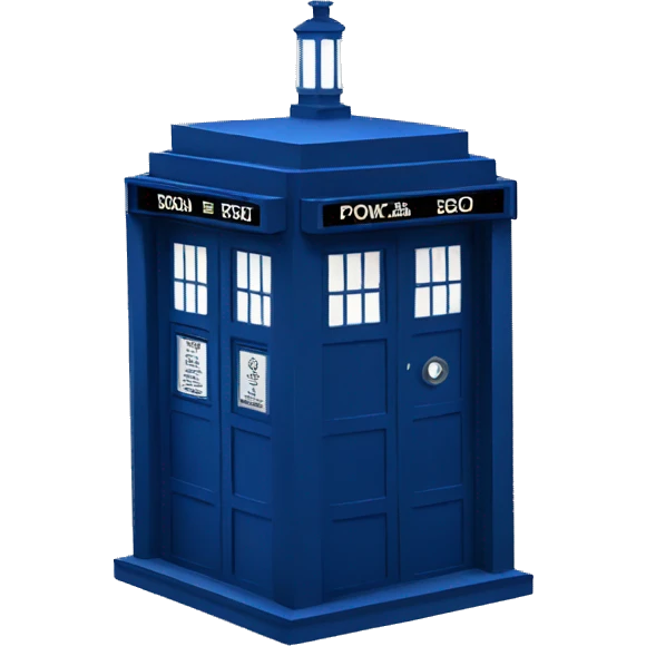 Tardis emoji