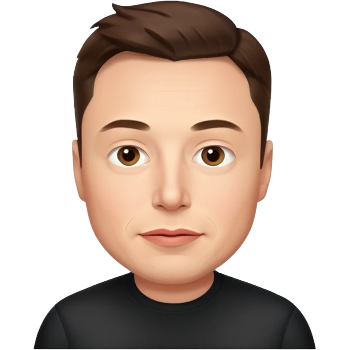 Elon Musk emoji
