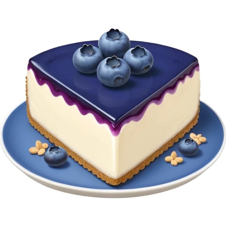 blueberry cheesecake  emoji