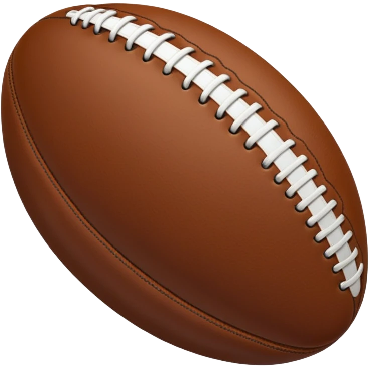 Australian footy league ball emoji