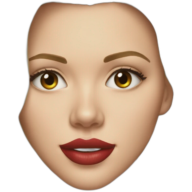 Scarlett johansson emoji