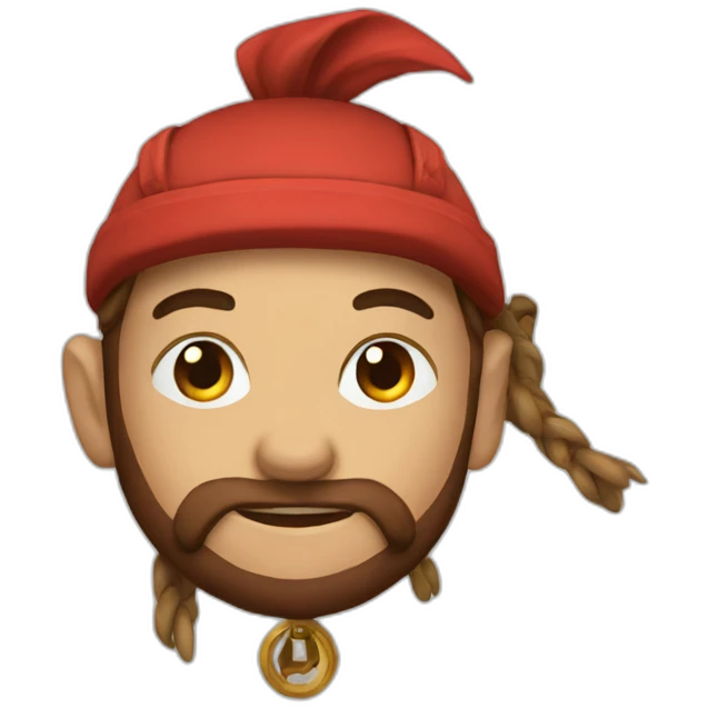 red compass adventure emoji