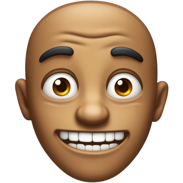 Smiley evil face emoji