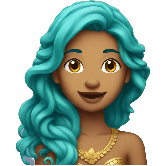 mermaid of India emoji