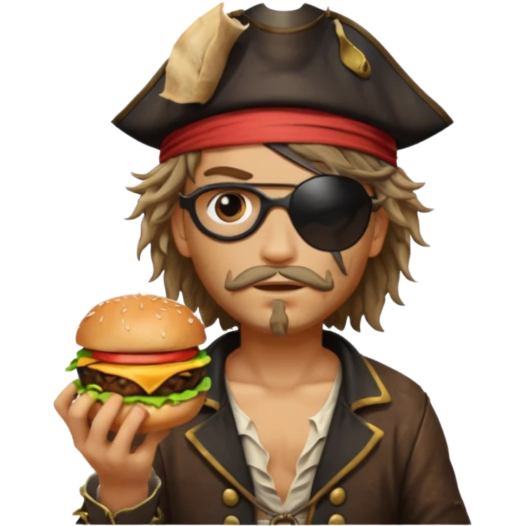 apirateholdingaberger emoji