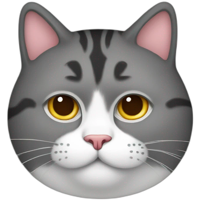 a fat cat emoji