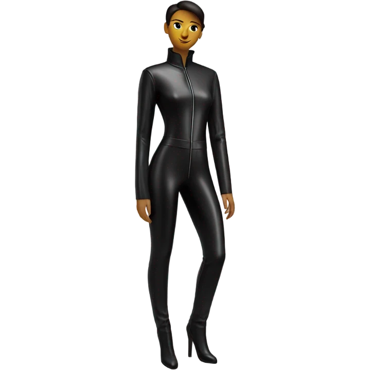 Leather jumpsuit emoji