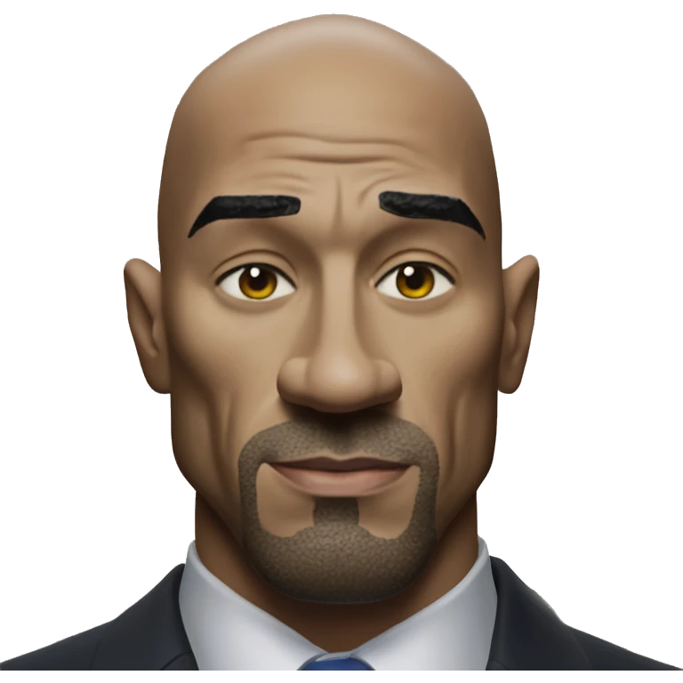 US president The Rock in Warcraft style, oil paint, mysterious eyes, intricate lips, masterpiece pose, odd perspective, beautiful, desirable, logical, midsommar, ikea emoji