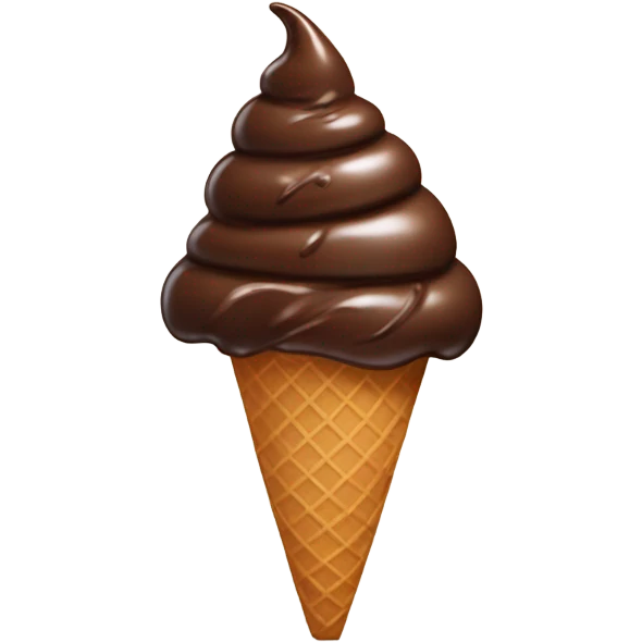 Poop ice cream  emoji