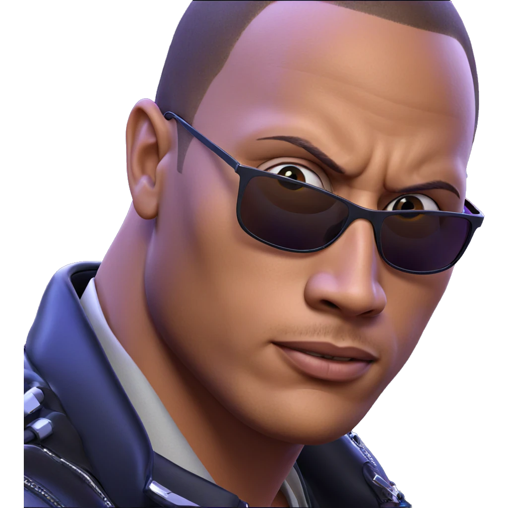 bald boy in sunglasses emoji