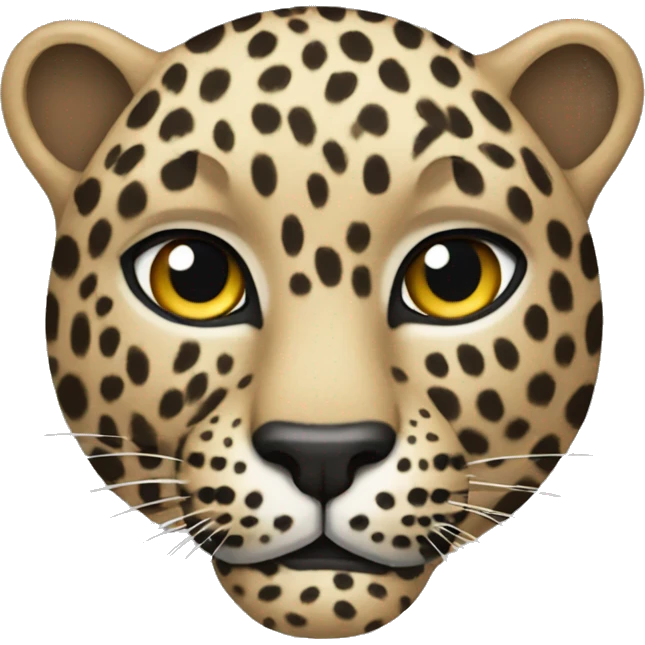 Leopard qui rigole emoji