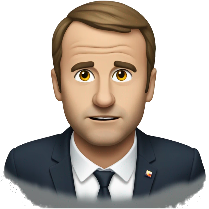 Macron qui pleure  emoji