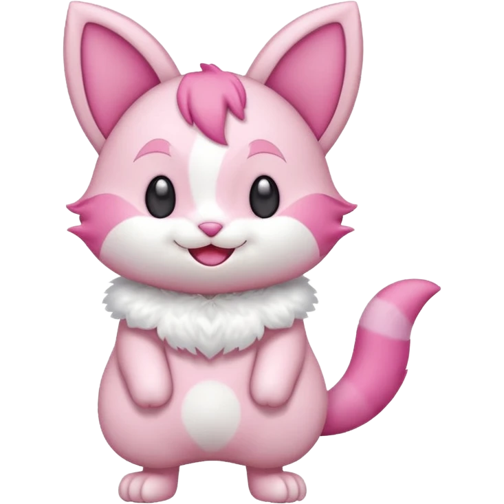 Skitty, full body emoji