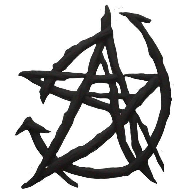 Anarchy symbol emoji