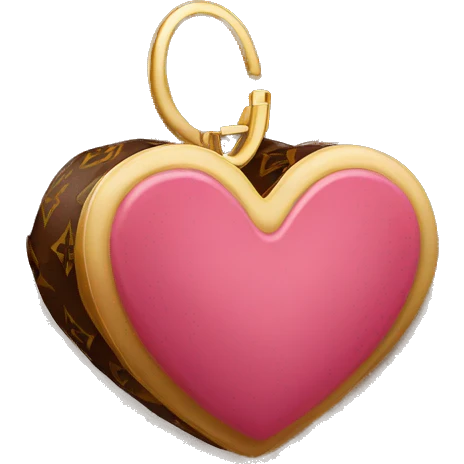 louis vuitton heart emoji