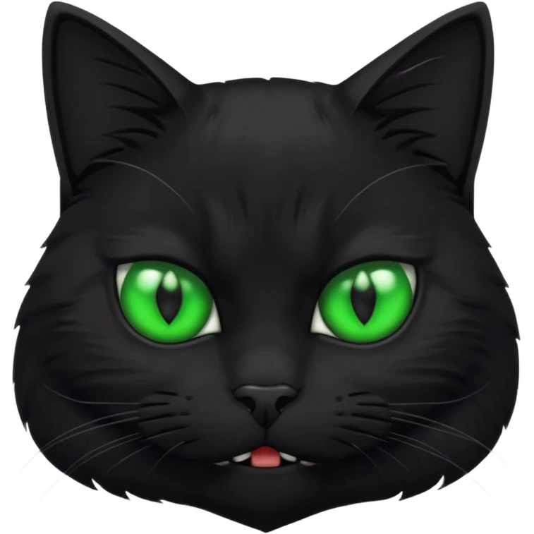 Evil cat emoji