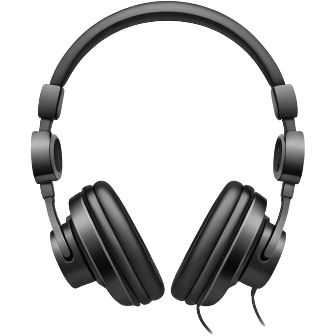 музыка из наушников
 emoji