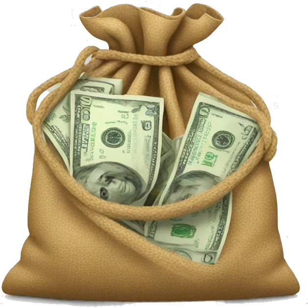 bag full of money emoji