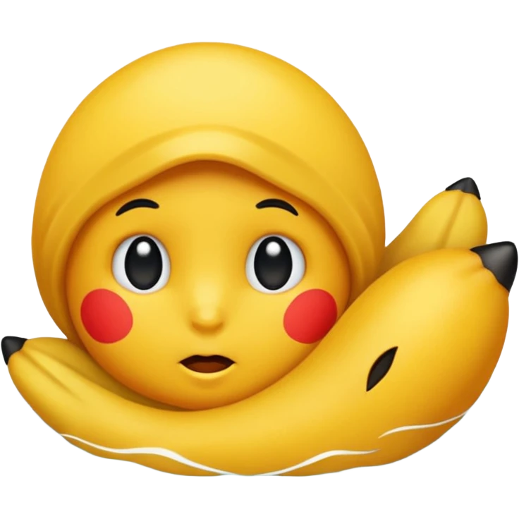 Naked Asian women with a dick emoji