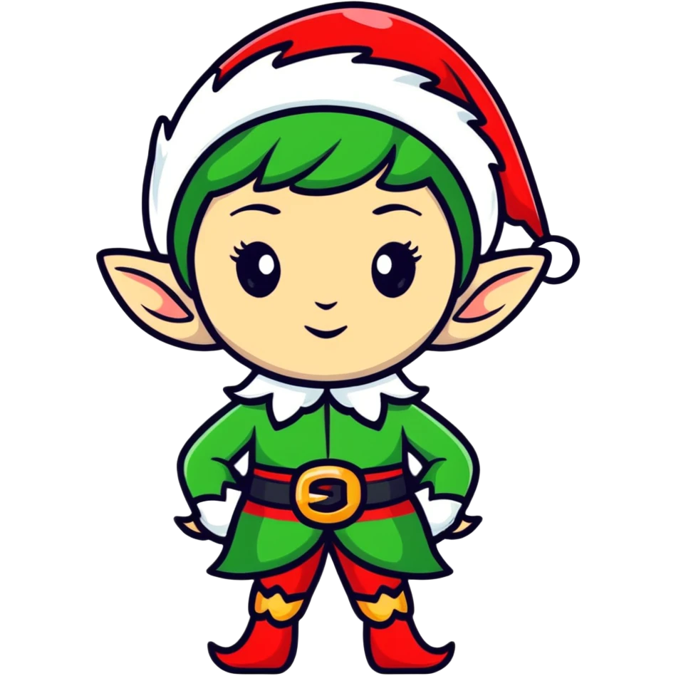 elegant female elf emoji