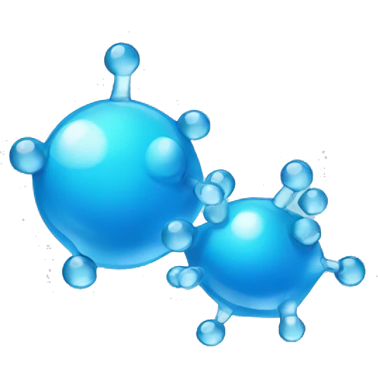 water molecules emoji
