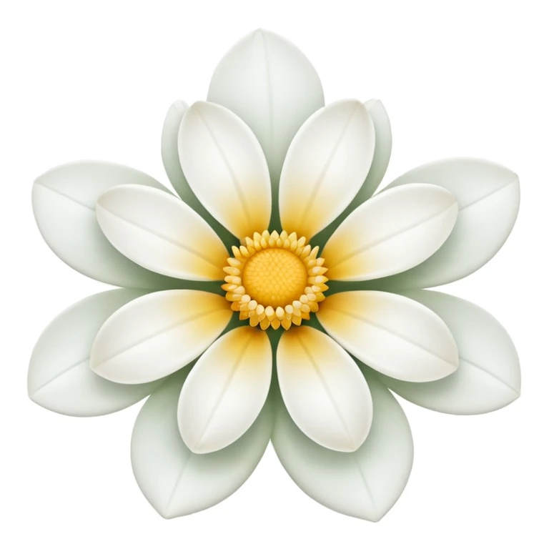 flower emoji with white petals emoji