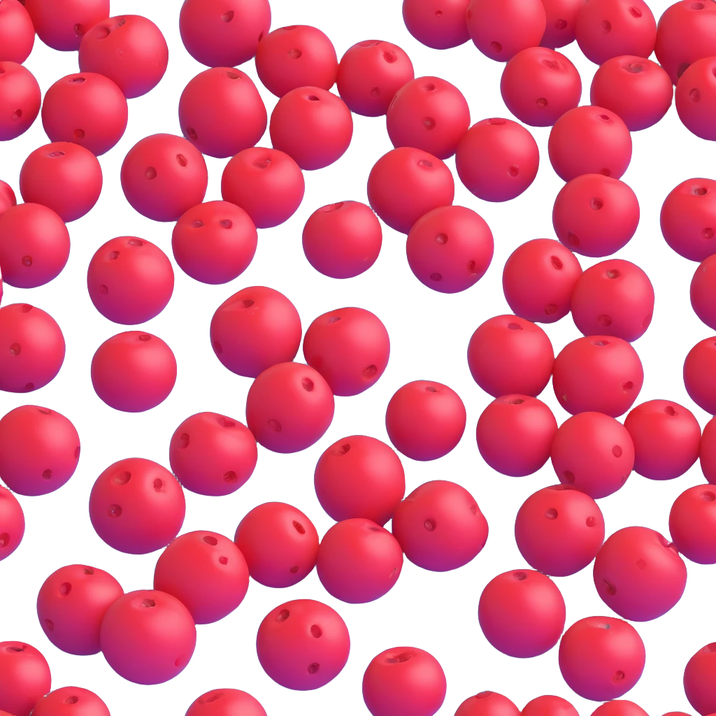 3D depiction of berries, iOS style, with vibrant colors and a clean, minimalist design emoji