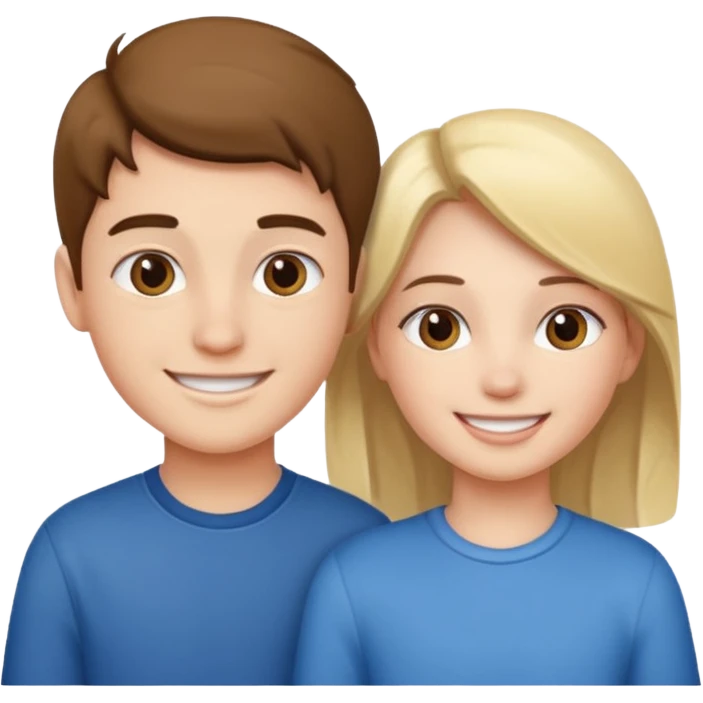 Elder sister and brother emoji