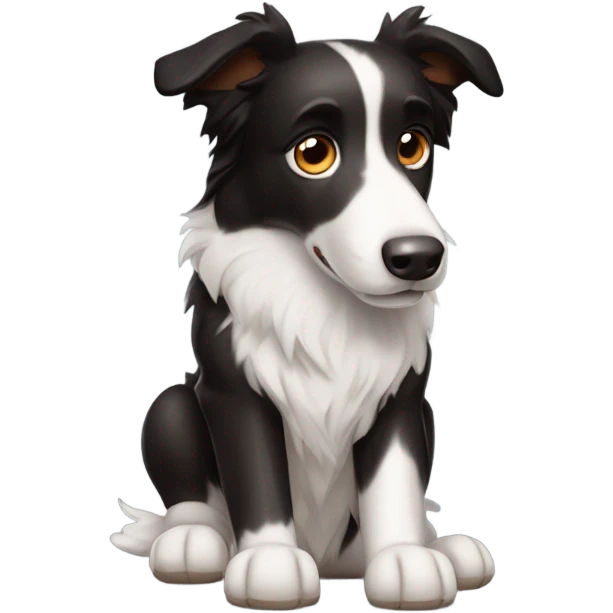 Border collie emoji