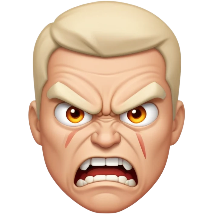 Angry emoji