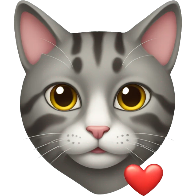 cat with heart emoji