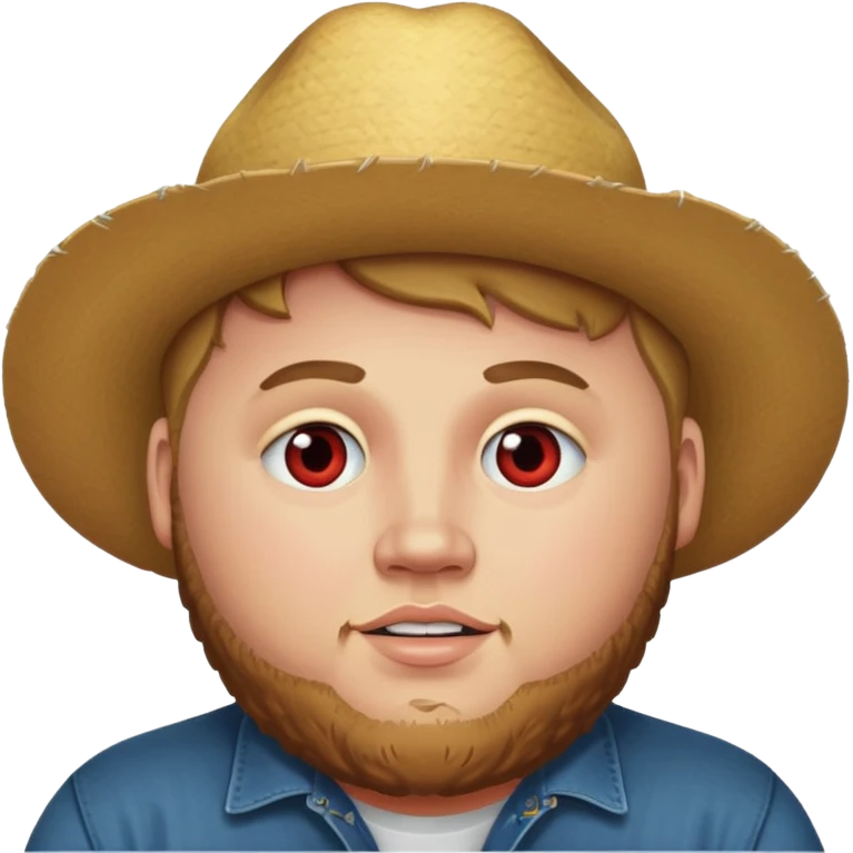 luke combs with heart eyes emoji