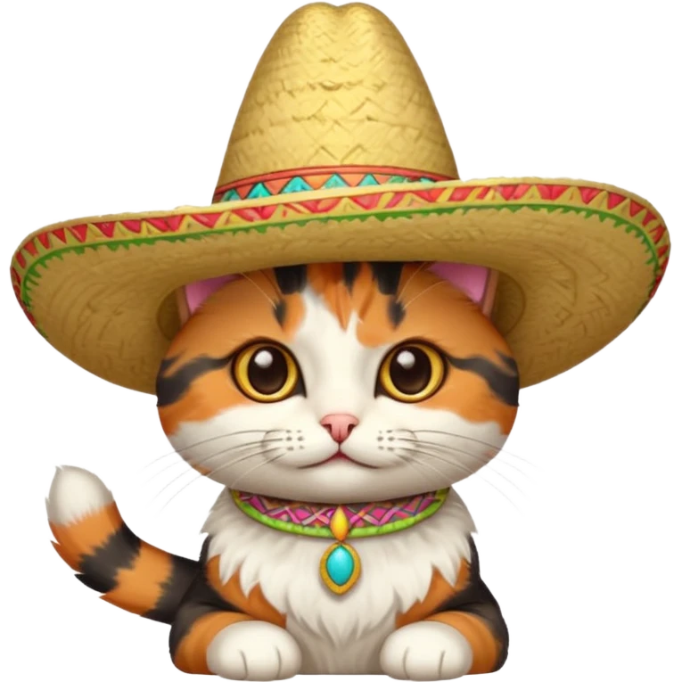 Gato con sonbrero emoji