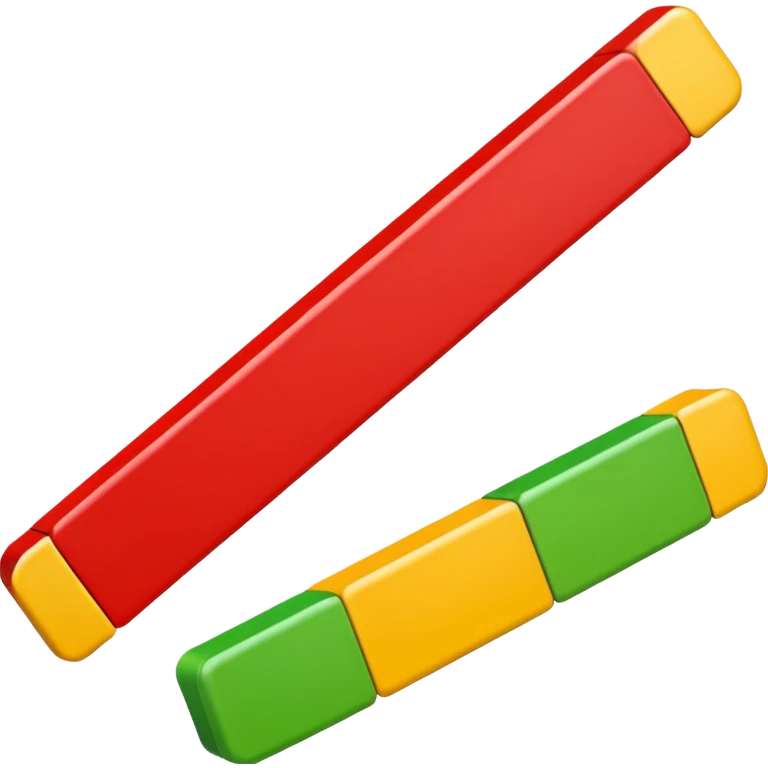 Life Bar Variants (Red = near death, yellow = ok, green = full health) emoji