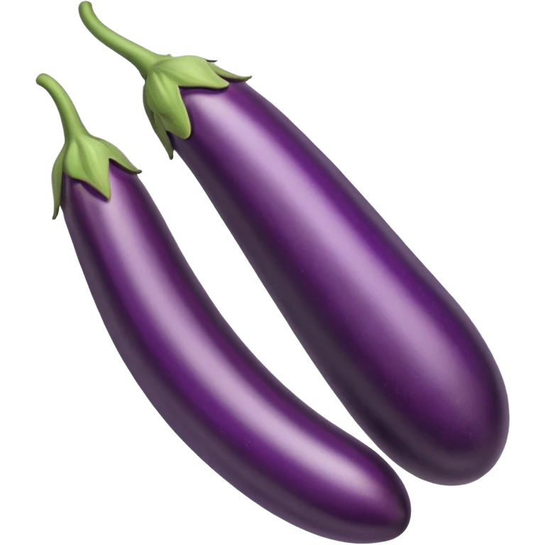 very long straight eggplant emoji