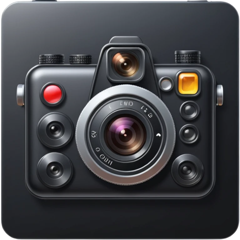 The camera has many buttons emoji