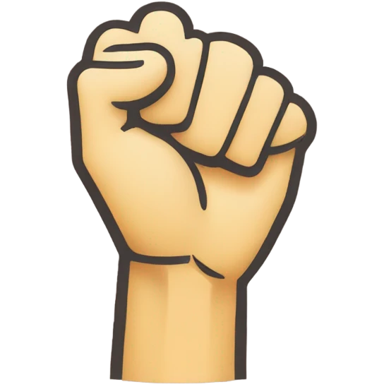 ✊🙂‍↕️ emoji