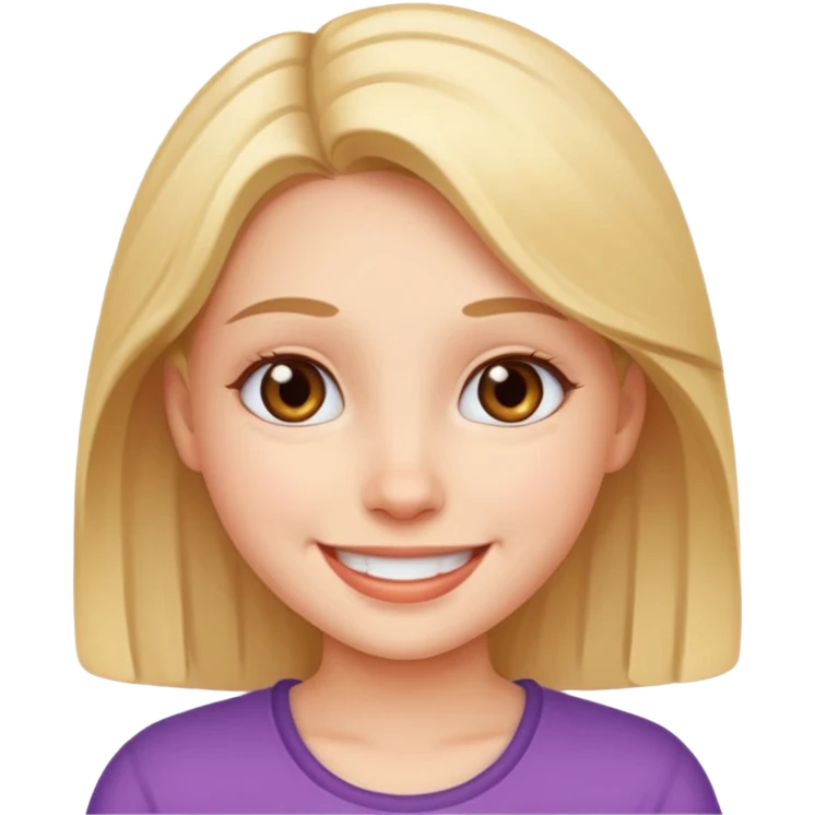 دختر کیوت emoji