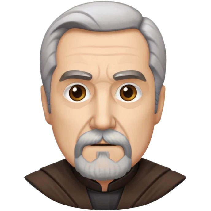 Cout dooku star wars emoji stile emoji