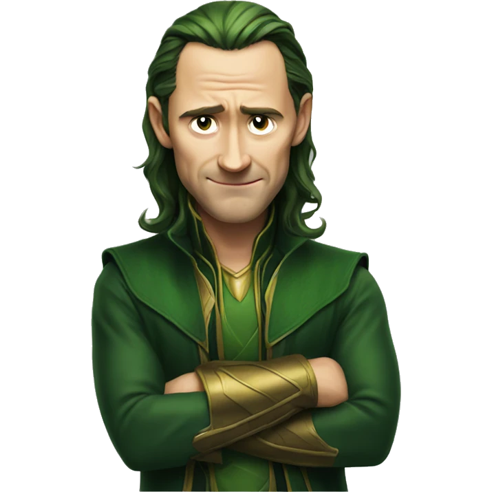 Embarrassed Loki emoji