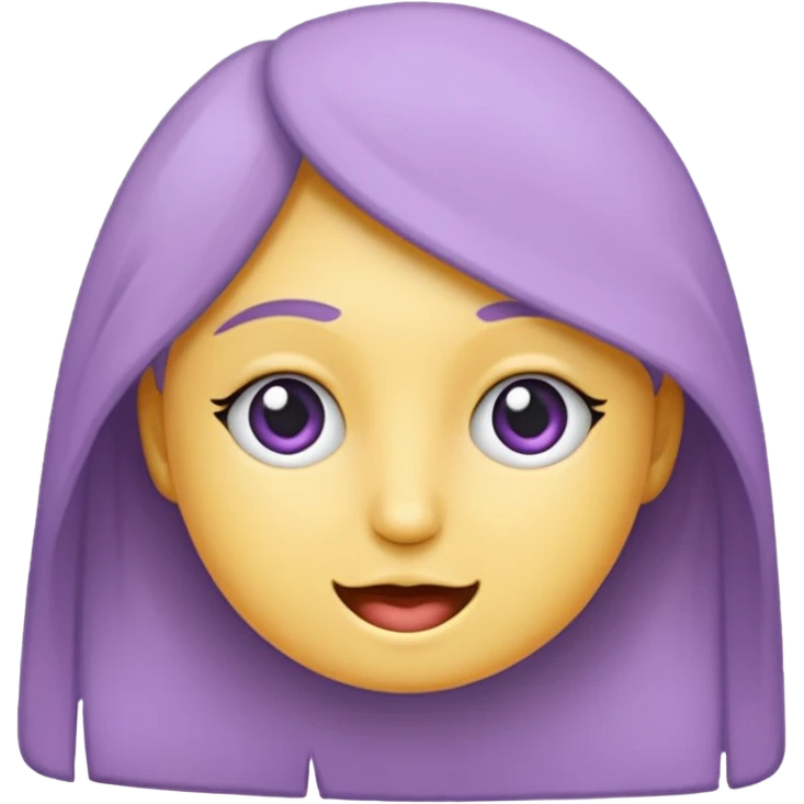 lila renk kalp emojisi emoji