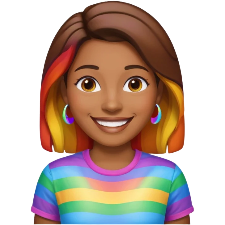 🐰🌈👩🏽 emoji