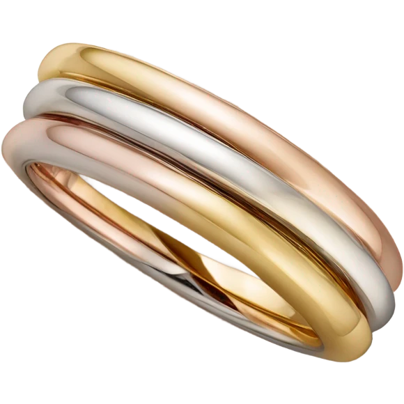 cartier trinity ring emoji