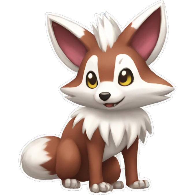 Lycanroc Rocruff Furret Zigzagoon emoji