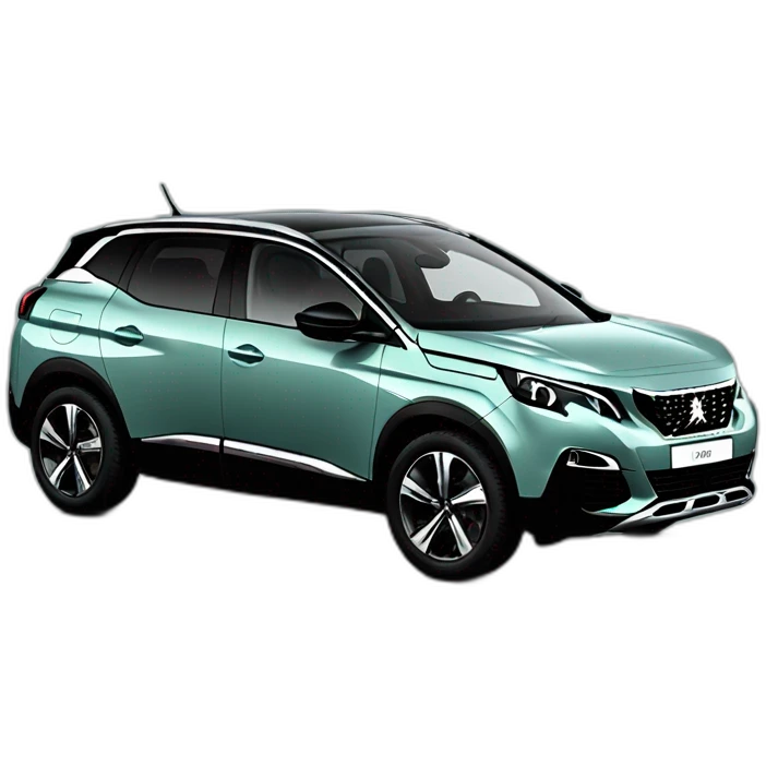 Peugeot 3008 gris amazonite emoji