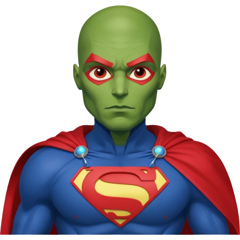 Martian Manhunter from Justice League emoji